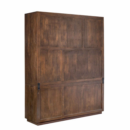 Brussel Vakkenkast - Bruin - 160 cm