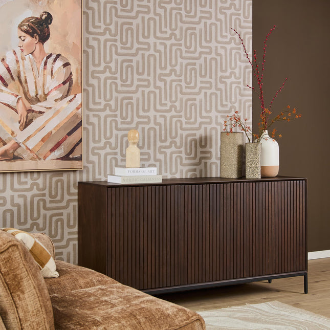 Madison Dressoir - Bruin - 165 cm