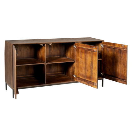 Madison Dressoir - Bruin - 165 cm