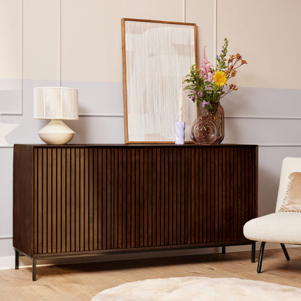 Madison Dressoir - Bruin - 165 cm