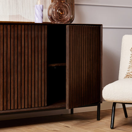 Madison Dressoir - Bruin - 165 cm