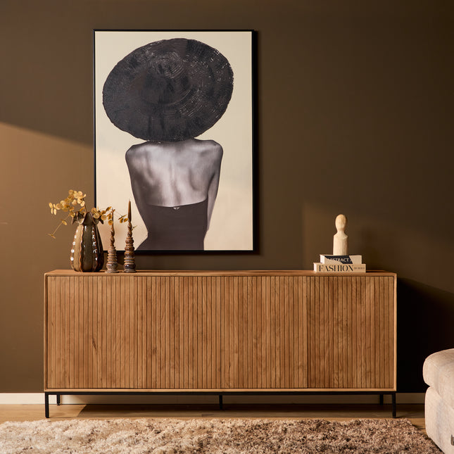 Madison Dressoir - Naturel - 210 cm