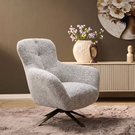 Nena Fauteuil - Beige - Draaibaar