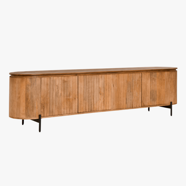 Noah Tv-meubel - Lichtbruin - 210x43x56 cm