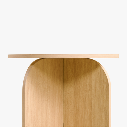 Elke Bijzettafel - Naturel - ø45cm – foto 4