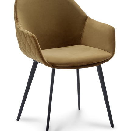Olav Eetkamerstoel - Goud - Velvet – foto 2